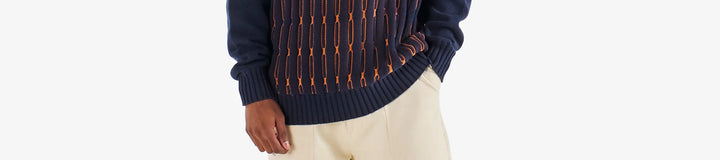 LINKS POLO SWEATER