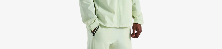 MALBON PERFORMANCE FULL ZIP SHELL JACKET