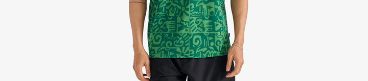 MEZZO PERFORMANCE PIQUE PRINTED POLO