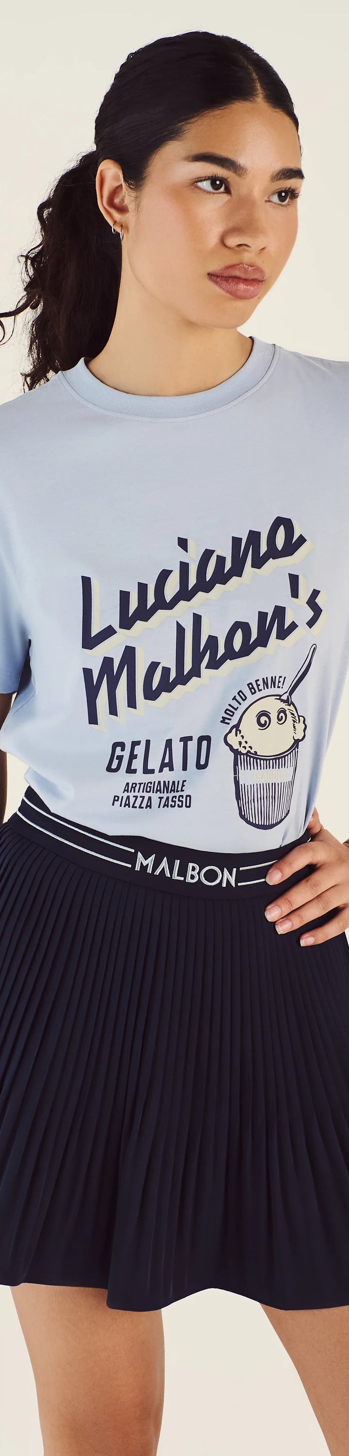 VALENTINA PLEATED SKIRT