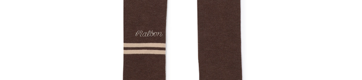 MALBON LETTERING KNEE SOCKS