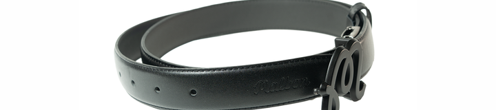 M LOGO POINT BELT