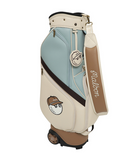 MALBON COLORBLOCK TROLLEY GOLF BAG