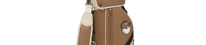 MALBON COLORBLOCK TROLLEY GOLF BAG