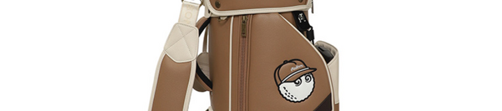 MALBON COLORBLOCK TROLLEY GOLF BAG
