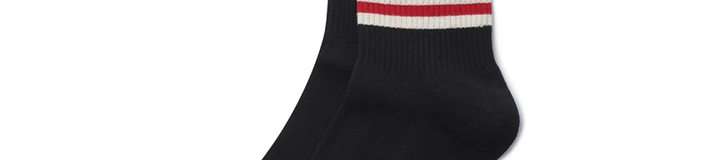 BUCKET JACQUARD CREW SOCKS