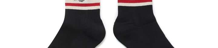 BUCKET JACQUARD CREW SOCKS