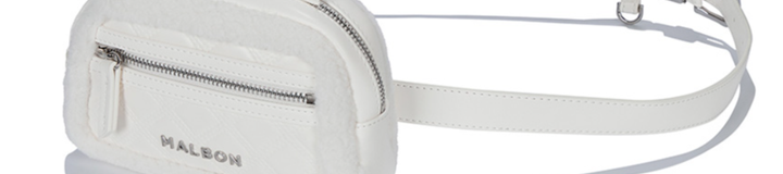 MALBON WOMENS FUR BELT BAG