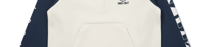 AIRY HALF ZIP-UP SWEATSHIRT
