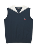 SAILOR COLLAR KNITWEAR VEST