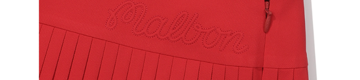 PRESERVE WRAP PLEATED SKIRT
