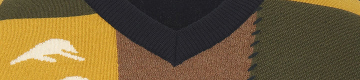 STUDIO SEOUL EDO JACQUARD KNIT VEST
