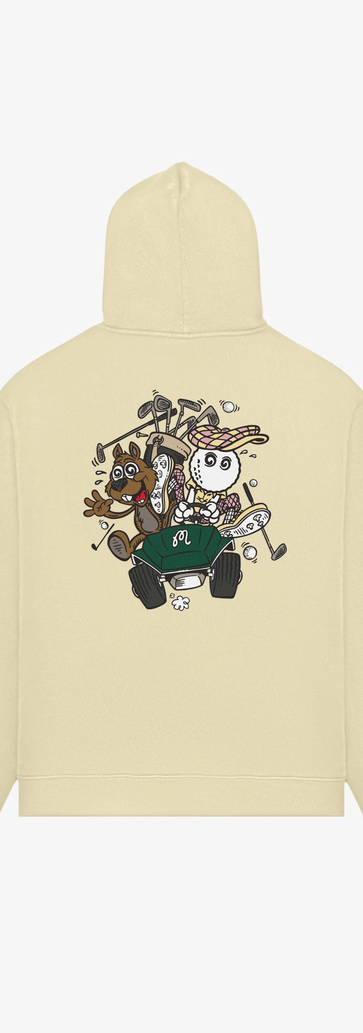 TWO MAN SCRAMBLE HOODIE