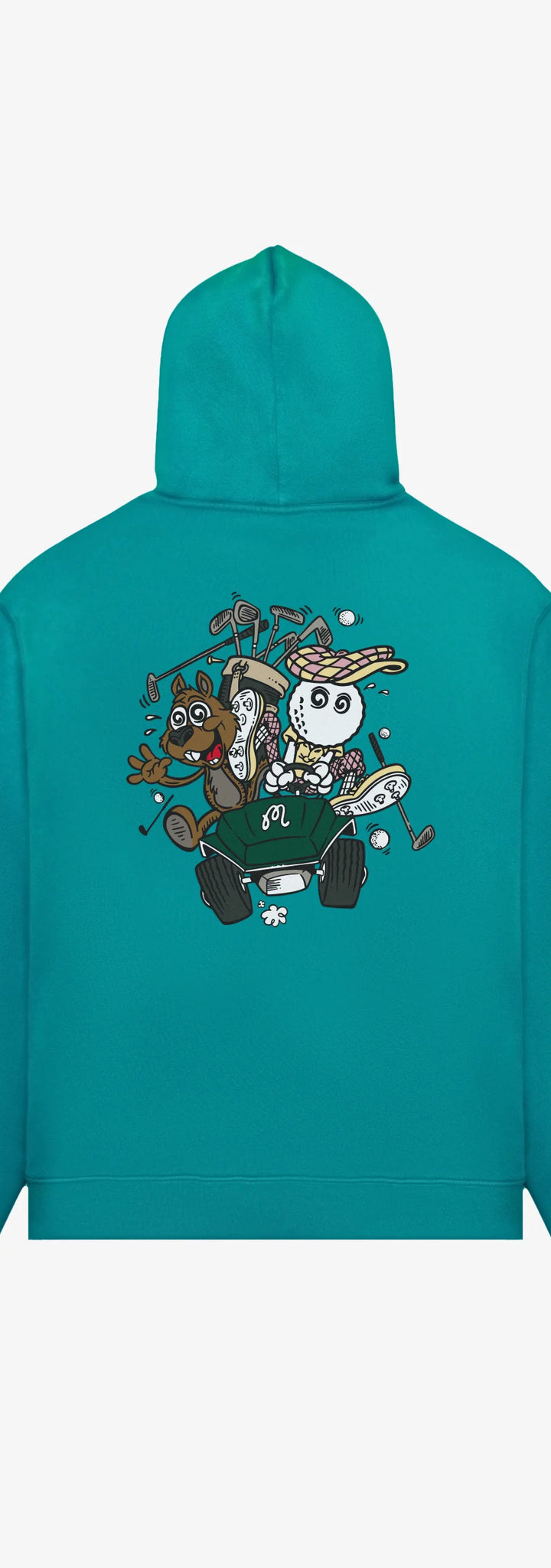 TWO MAN SCRAMBLE HOODIE