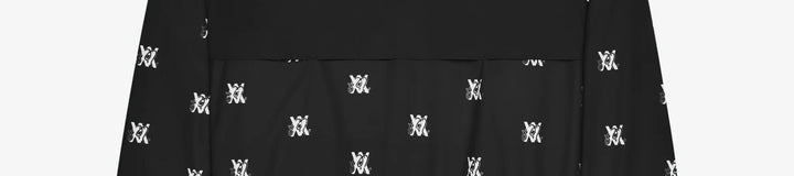ARSHAM MONOGRAM QUARTER ZIP