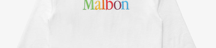 MALBON X BEAMS RAINBOW CREWNECk