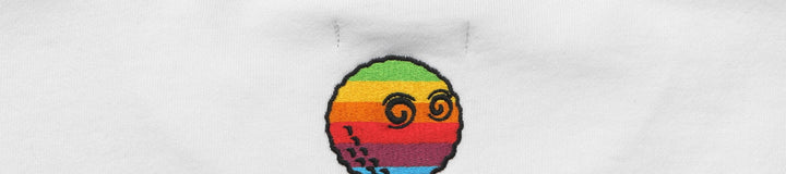MALBON X BEAMS RAINBOW CREWNECk