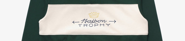 MALBON TROPHY QUARTER ZIP FLEECE
