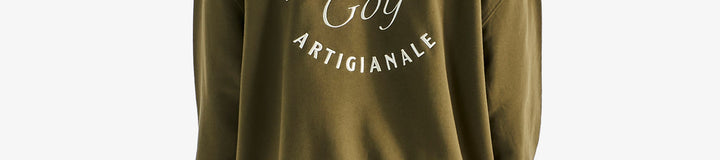 ARTIGIANALE COLLARED CREWNECK