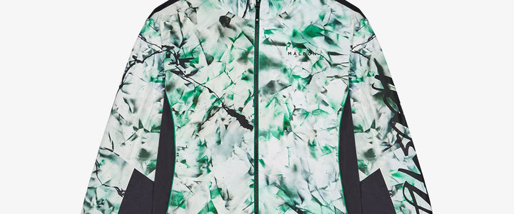 FUTURA CRACKLE CAMO RAIN JACKET
