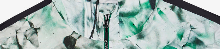 FUTURA CRACKLE CAMO RAIN JACKET