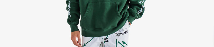 FUTURA TAG HOODED SWEATSHIRT