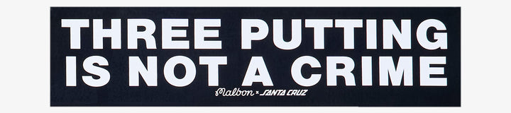SANTA CRUZ BUMPER STICKER