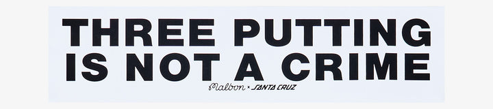 SANTA CRUZ BUMPER STICKER