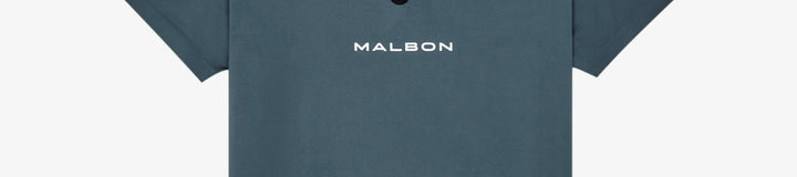 MALBON PERFORMANCE ZIP RAGLAN POLO