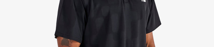 PERFORMANCE MESH PANELED POLO