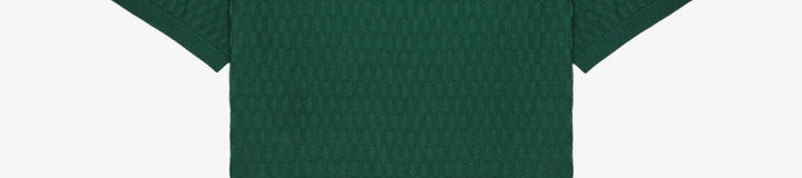 CREST KNIT POLO