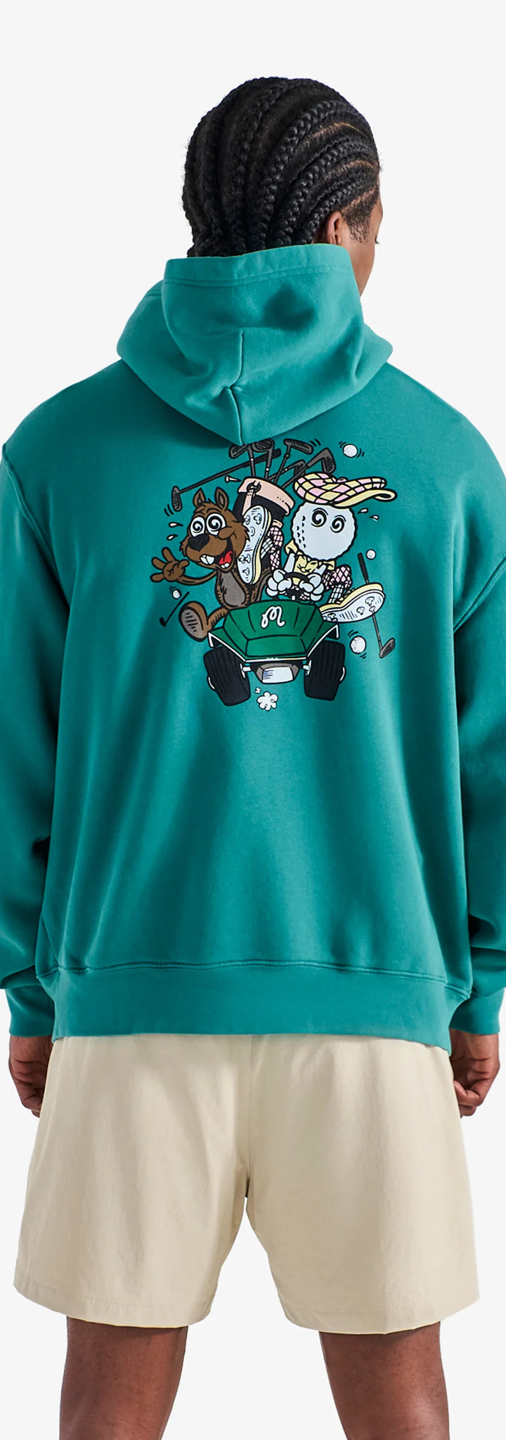 TWO MAN SCRAMBLE HOODIE