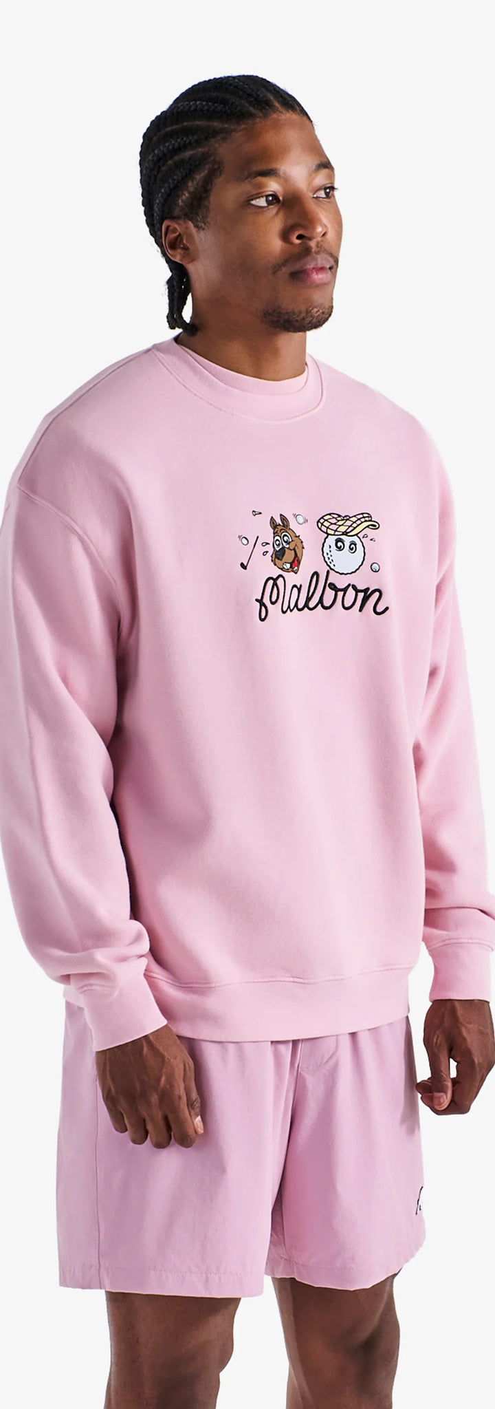 TWO MAN SCRAMBLE CREW FLEECE