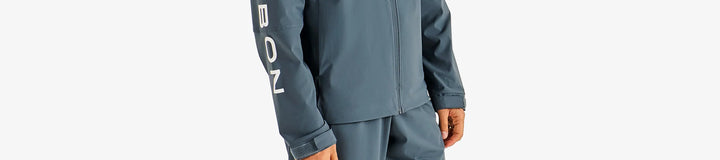 MALBON PERFORMANCE FULL ZIP SHELL JACKET