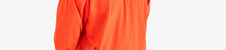 MALBON PERFORMANCE QUARTER ZIP SHELL PULLOVER