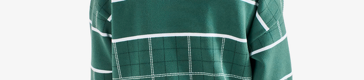 BENNETT PLAID SWEATER