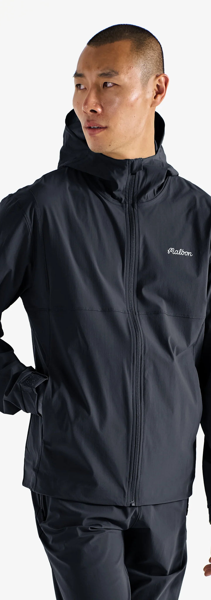 MALBON PERFORMANCE FULL ZIP SHELL JACKET