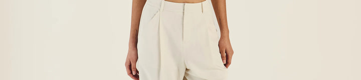 EMILIA PLEATED TROUSERS