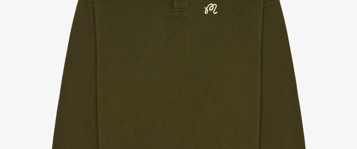 ARTIGIANALE COLLARED CREWNECK