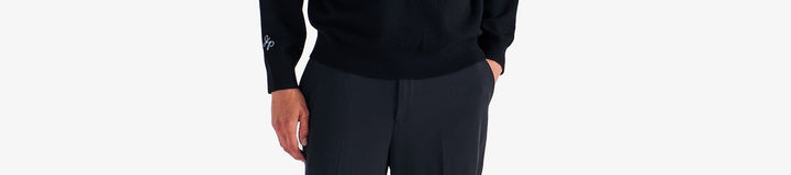 JESPER PARNEVIK V NECK MERINO WOOL SWEATER