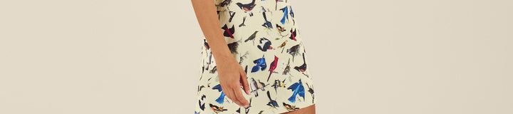 BIRDS OF GEORGIA ELLA SKIRT