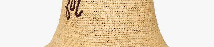 ALEJA RAFFIA BUCKET HAT
