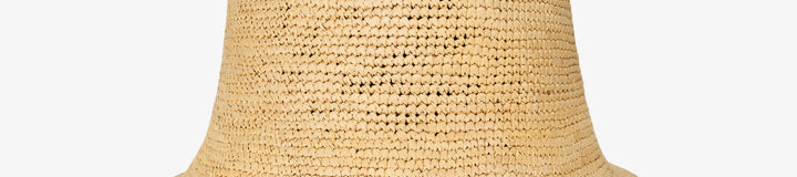 ALEJA RAFFIA BUCKET HAT