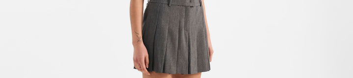 PRESERVE PLEATED A-LINE SKIRT
