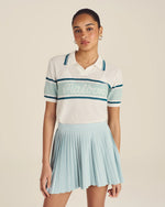 JADE SS POLO SWEATER