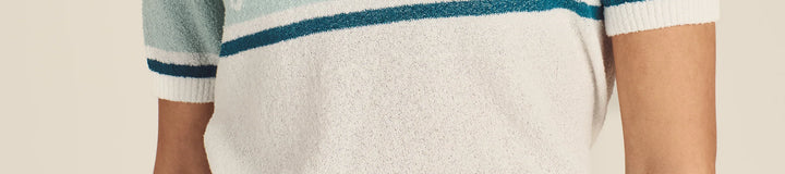JADE SS POLO SWEATER