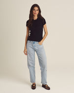 ELEA RIB KNIT POLO