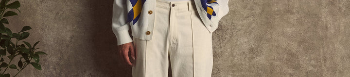 CANNES PLEATED TROUSER