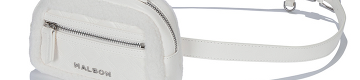 MALBON WOMENS FUR BELT BAG