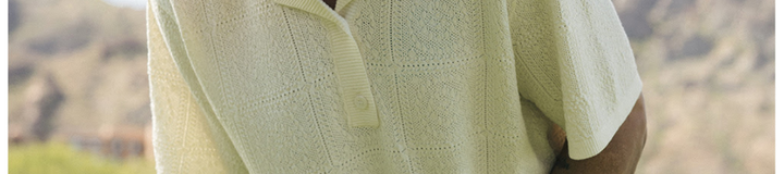 RESORT CROCHET POLO
